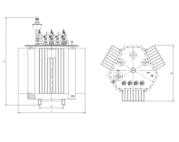 立體卷鐵心三相油浸式配電變壓器2 立體卷鐵心三相油浸式配電變壓器2